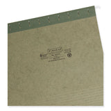 Smead™ Hanging Folders, Letter Size, 1/5-Cut Tabs, Standard Green, 25/Box (SMD64055) Box of 25