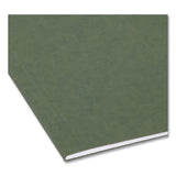 Smead™ Hanging Folders, Letter Size, 1/5-Cut Tabs, Standard Green, 25/Box (SMD64055) Box of 25