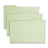 Smead™ FasTab Hanging Folders, Legal Size, 1/3-Cut Tabs, Moss, 20/Box (SMD64083) Box of 20
