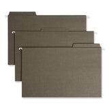 Smead™ FasTab Hanging Folders, Legal Size, 1/3-Cut Tabs, Standard Green, 20/Box (SMD64137) Box of 20
