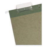 Smead™ Hanging Folders, Legal Size, 1/5-Cut Tabs, Standard Green, 25/Box (SMD64155) Box of 25