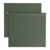 Smead™ Box Bottom Hanging File Folders, 3" Capacity, Letter Size, Standard Green, 25/Box (SMD64279) Box of 25