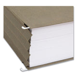 Smead™ 100% Recycled Hanging Pockets with Full-Height Gusset, 1 Section, 3.5" Capacity, Legal Size, Standard Green, 10/Box (SMD64326) Box of 100