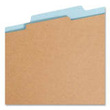 Smead™ FasTab Hanging Pressboard Classification Folders, 1 Divider, Letter Size, Blue (SMD65105) Each