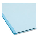 Smead™ FasTab Hanging Pressboard Classification Folders, 1 Divider, Letter Size, Blue (SMD65105) Each