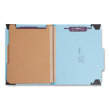 Smead™ FasTab Hanging Pressboard Classification Folders, 2 Dividers, Letter Size, Blue (SMD65115) Each