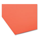 Smead™ Organized Up Heavyweight Vertical File Folders, 1/2-Cut Tabs, Letter Size, Assorted: Fuchsia/Orange/Peridot Green, 6/Pack (SMD75406) Pack of 6