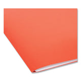 Smead™ Organized Up Heavyweight Vertical File Folders, 1/2-Cut Tabs, Letter Size, Assorted: Fuchsia/Orange/Peridot Green, 6/Pack (SMD75406) Pack of 6