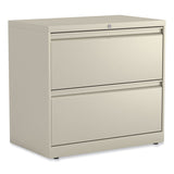 Alera® Lateral File, 2 Legal/Letter-Size File Drawers, Putty, 30" x 18.63" x 28" (ALEHLF3029PY) Each