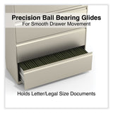 Alera® Lateral File, 4 Legal/Letter-Size File Drawers, Putty, 42" x 18.63" x 52.5" (ALEHLF4254PY) Each