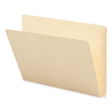 Smead™ Extended End Tab Manila Folders, Straight Tabs, Letter Size, 0.75" Expansion, Manila, 100/Box (SMD24250) Box of 100