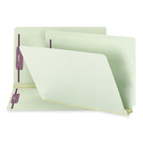 Smead™ End Tab Fastener Folders with Reinforced Straight Tabs, 11-pt Manila, 2 Fasteners, Legal Size, Manila Exterior, 50/Box (SMD37115) Box of 50