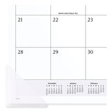 AT-A-GLANCE® Seascape Panoramic Desk Pad, Seascape Panoramic Photography, 22 x 17, White Sheets, Clear Corners, 12-Month (Jan-Dec): 2026 (AAG89803) Each