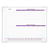 AT-A-GLANCE® Puppies Monthly Desk Pad Calendar, Puppies Photography, 22 x 17, White Sheets, Clear Corners, 12-Month (Jan to Dec): 2026 (AAGDMD16632) Each