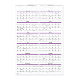 AT-A-GLANCE® Puppies Monthly Wall Calendar, Puppies Photography, 15.5 x 22.75, White/Multicolor Sheets, 12-Month (Jan to Dec): 2024 (AAGDMW16728)