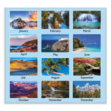 AT-A-GLANCE® Scenic Monthly Wall Calendar, Landscape Photography, 12 x 17, White/Multicolor Sheets, 12-Month (Jan to Dec): 2026 (AAGDMW20028) Each