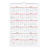 AT-A-GLANCE® Scenic Monthly Wall Calendar, Landscape Photography, 12 x 17, White/Multicolor Sheets, 12-Month (Jan to Dec): 2026 (AAGDMW20028) Each