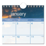 AT-A-GLANCE® Tropical Escape Wall Calendar, Tropical Escape Photography, 15 x 12, Pale Blue/Multicolor Sheets, 12-Month (Jan to Dec): 2026 (AAGDMWTE828) Each