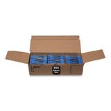 BIC® Round Stic Xtra Life Ballpoint Pen, Stick, Medium 1 mm, Blue Ink, Translucent Blue Barrel, 500/Pack (BICGSM500EBLU) Each