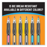 BIC® Break-Resistant Mechanical Pencils with Erasers, 0.7 mm, HB (#2), Black Lead, Assorted Barrel Colors, 2/Pack (BICMV7PRP2BLK) Each