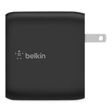 Belkin® Connect 46.5W Multi-Port Power Hub for USB-C Laptop or Nintendo Switch, 3 Ports, Black (BLKAVC010TTBK) Each