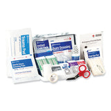 First Aid Only™ ANSI 2021 First Aid Kit for 10 People, 76 Pieces, Metal Case (FAO91323) Each