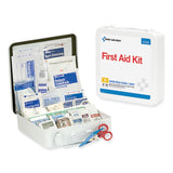First Aid Only™ ANSI 2021 Type III First Aid Kit for 50 People, 184 Pieces, Metal Case (FAO91328) Each
