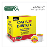 Cafe Bustelo Espresso Style K-Cups, 48/Box (GMT5000346117) Box of 48