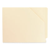 Smead™ End Tab Jackets with Reinforced Tabs, Straight Tab, Letter Size, 11-pt Manila, 100/Box (SMD75700) Pack of 100