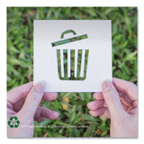 Heritage Eco Blend Max Can Liners, 23 gal, 0.8 mil, 28" x 45", Clear, 25 Bags/Roll, 10 Rolls/Carton (HERL5645TCER1) Case of 250