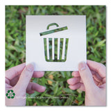 Heritage Eco Blend Max Can Liners, 23 gal, 0.8 mil, 28" x 45", Green Tint, 25 Bags/Roll, 10 Rolls/Carton (HERL5645TEER1) Case of 250