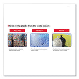 Heritage Eco Blend Max Can Liners, 23 gal, 0.8 mil, 28" x 45", Green Tint, 25 Bags/Roll, 10 Rolls/Carton (HERL5645TEER1) Case of 250