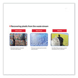 Heritage Eco Blend Max Can Liners, 23 gal, 0.8 mil, 28" x 45", Blue, 25 Bags/Roll, 10 Rolls/Carton (HERL5645TXER1) Case of 250