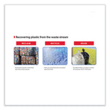 Heritage Eco Blend Max Can Liners, 33 gal, 0.8 mil, 33" x 39", Black, 25 Bags/Roll, 8 Rolls/Carton (HERL6639TKER1) Case of 200