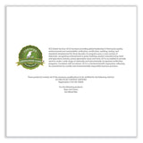 Heritage Eco Blend Max Can Liners, 60 gal, 0.8 Mil, 38" x 58", Green, 20 Bags/Roll, 5 Rolls/Carton (HERL7658TEER1) Case of 100