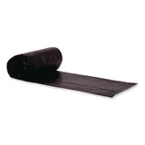 Heritage Bag High-Density Waste Can Liners, 45 gal, 16 microns, 40" x 48", Black, 250/Carton (HERZ8048VKR01) Case of 150