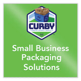 ipg® Curby Mailer Self-Sealing Recyclable Mailer, Paper Padding, Self-Adhesive, #5, 11.38 x 15.5, 30/Carton (IPGCBML5C) Case of 30