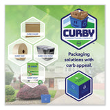 ipg® Curby Mailer Self-Sealing Recyclable Mailer, Paper Padding, Self-Adhesive, #5, 11.38 x 15.5, 30/Carton (IPGCBML5C) Case of 30