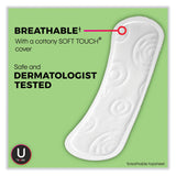 Kotex® U by Kotex Security Lightdays Liners, Unscented, 129/Pack (KCM49060) Pack of 129