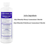 Control III® Disinfectant Germicide Surface Disinfectant Cleaner Quaternary Based Manual Pour Liquid Concentrate 16 oz. Bottle Benzaldehyde Scent NonSterile (484971_EA) 1/EA