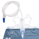 The Fig Leaf™ Lite Urinary Drain Bag Anti-Reflux Valve Sterile 2,000 mL Vinyl (844525_BX) 30/BX
