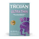 Trojan® Condom Lubricated 12 per Box (1193267_BX) 12/BX