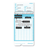 uPunch™ Pay-to-Punch Time Card for SB1200 Time Clock, Two Sides, 3.38 x 7.38, 100/Pack (PPZCB1100) Pack of 100