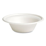 Perk™ PFAS-Free Compostable Bagasse Bowls, 12 oz, White, 125/Pack (PRK61285) Pack of 125