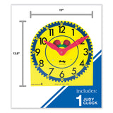 Carson-Dellosa Education Large Judy Clock, Ages 5 to 9 (CDP0768223199) Each