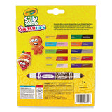 Crayola® Silly Scents Smash Up Dual Ended Markers, Broad Tip, Assorted, 10/Pack (CYO588342) Set of 10