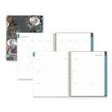 Blue Sky® Kelly Ventura Midnight Garden Weekly/Monthly Planner, Floral Artwork, 11 x 8.5, Multicolor Cover, 12-Month (Jan to Dec): 2026 (BLS140944)