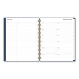 Blue Sky® Ashlyn Weekly/Monthly Planner, Floral Artwork, 11 x 8.5, Navy/Multicolor Cover, 12-Month (Jan to Dec): 2026 (BLS143957)