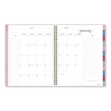 AT-A-GLANCE® Harmony Weekly/Monthly Poly Planner, 11 x 9.38, Pink Cover, 13-Month: Jan 2026 to Jan 2027 (AAG109990527) Each