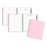 AT-A-GLANCE® Harmony Weekly/Monthly Poly Planner, 8.81 x 7.88, Pink Cover, 13-Month: Jan 2026 to Jan 2027 (AAG109980527) Each